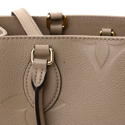 Louis Vuitton Empreinte Monogram Giant Onthego MM Tourterelle 15 of 15