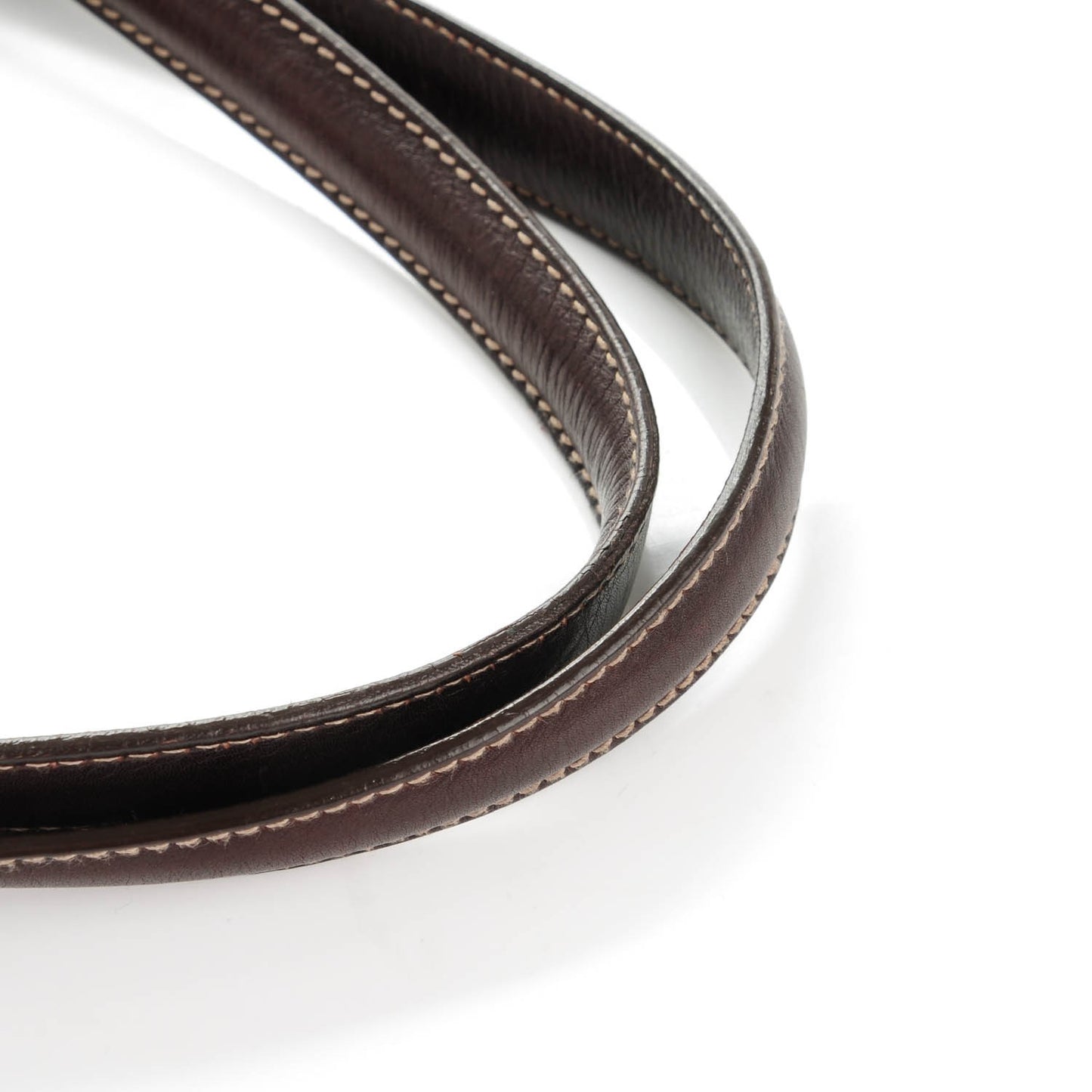 Calfskin Medium Britt Tote Dark Brown