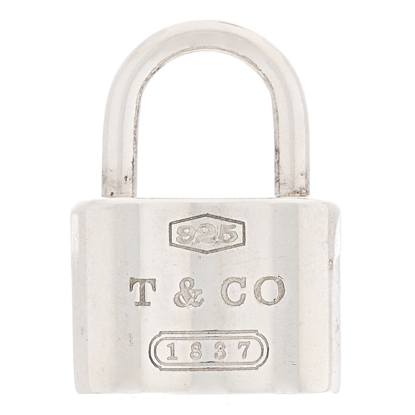 Sterling Silver 1837 Lock Charm