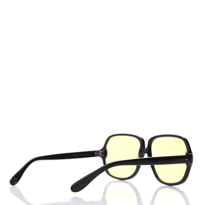 Gucci Acetate Sunglasses GG0778S Black Yellow 4 of 4