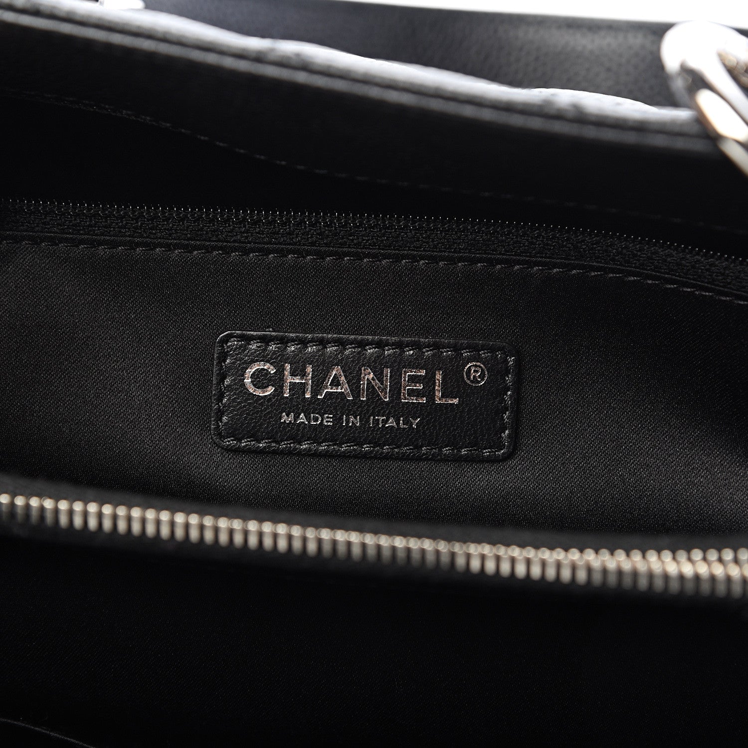 Chanel Caviar Quilted Grand Shopping Tote GST Black 5 of 11