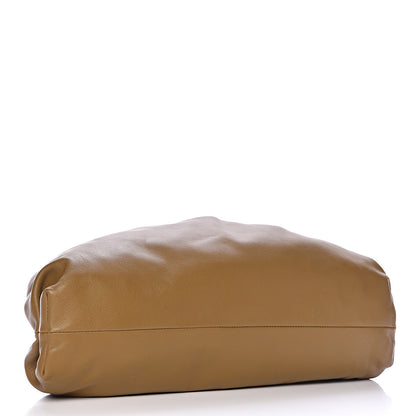 Bottega Veneta Smooth Butter Calf The Pouch Oversized Clutch Moutarde 4 of 11