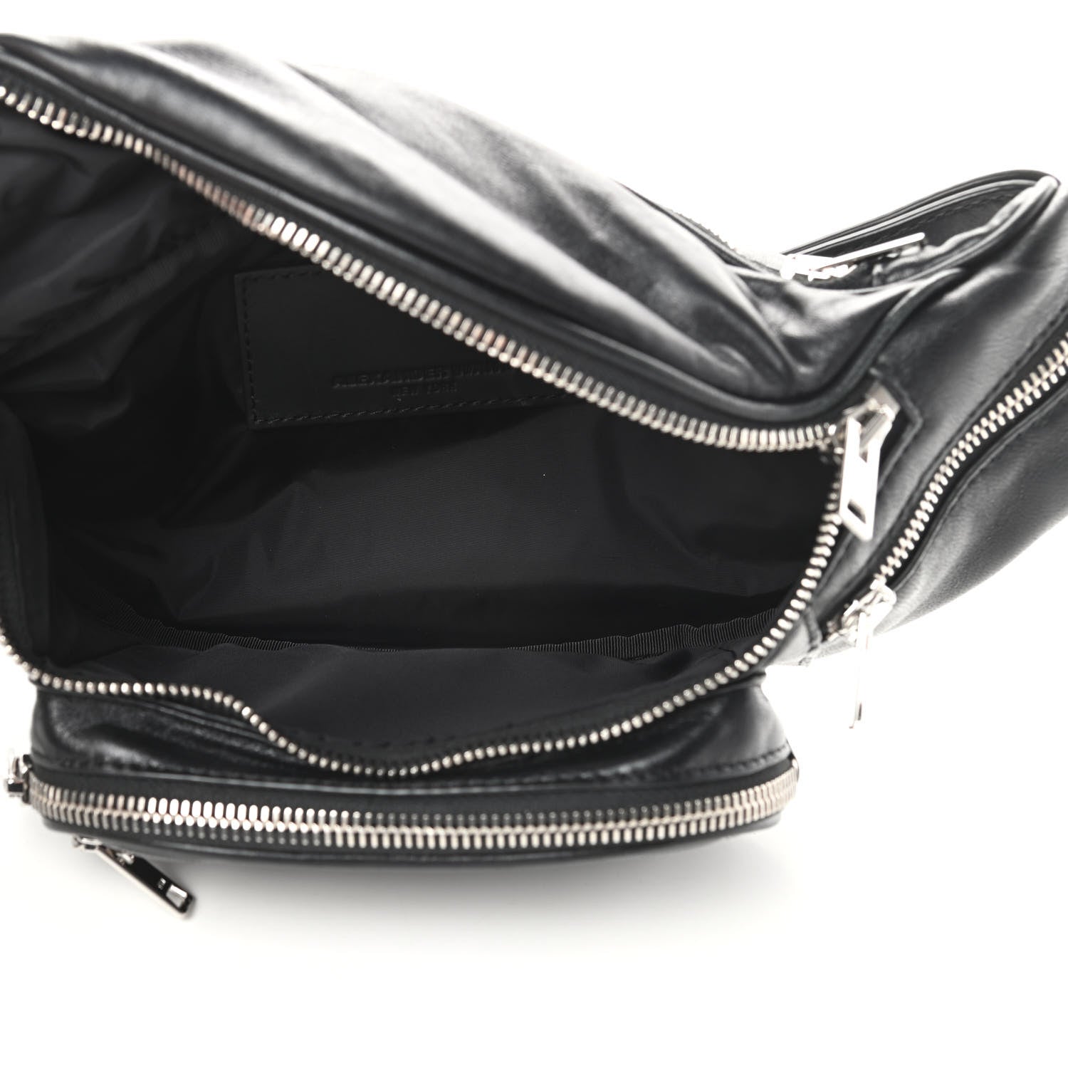 Alexander Wang Lambskin Attica Belt Bag Black 5 of 11