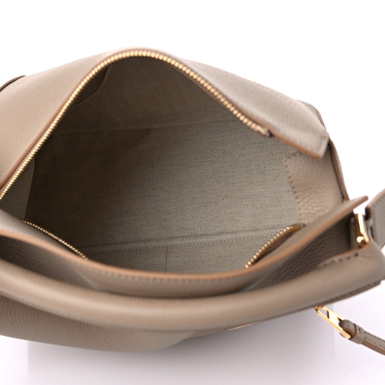 Loewe Grained Calfskin Small Puzzle Edge Bag Sand 5 of 8