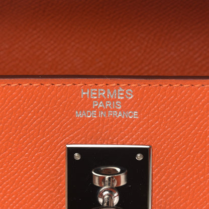 Hermes Epsom Kelly Sellier 35 Feu 7 of 13