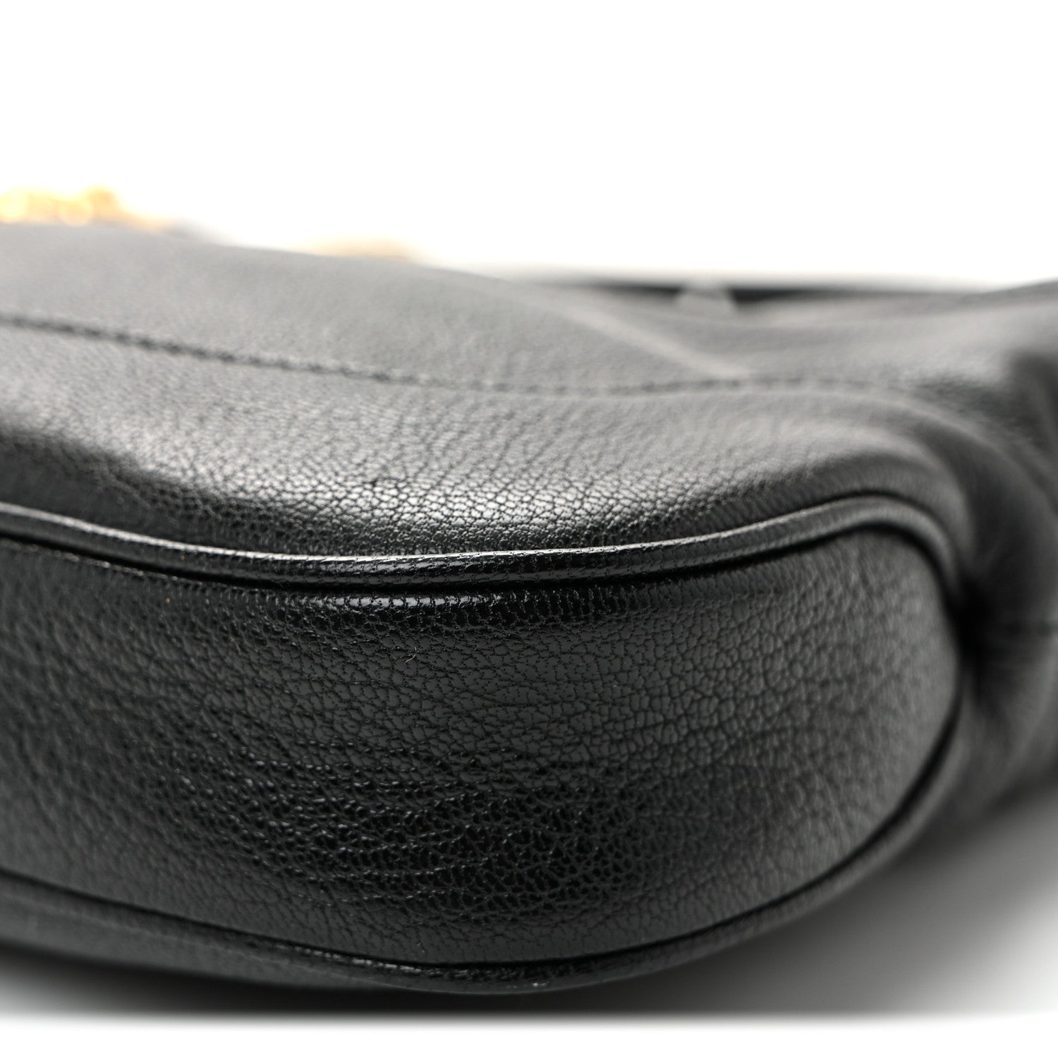 Gucci Goatskin Medium Slim Jackie Shoulder Bag Black 9 of 9