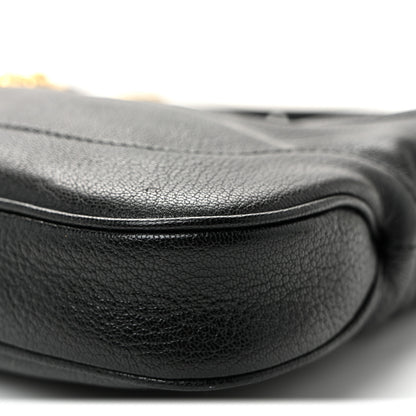 Gucci Goatskin Medium Slim Jackie Shoulder Bag Black 9 of 9