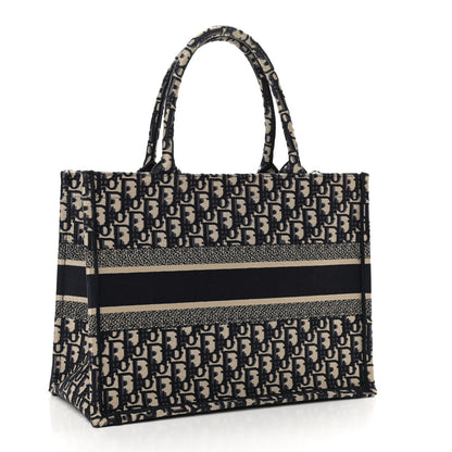 Christian Dior Oblique Medium Book Tote Blue Multicolor 3 of 10
