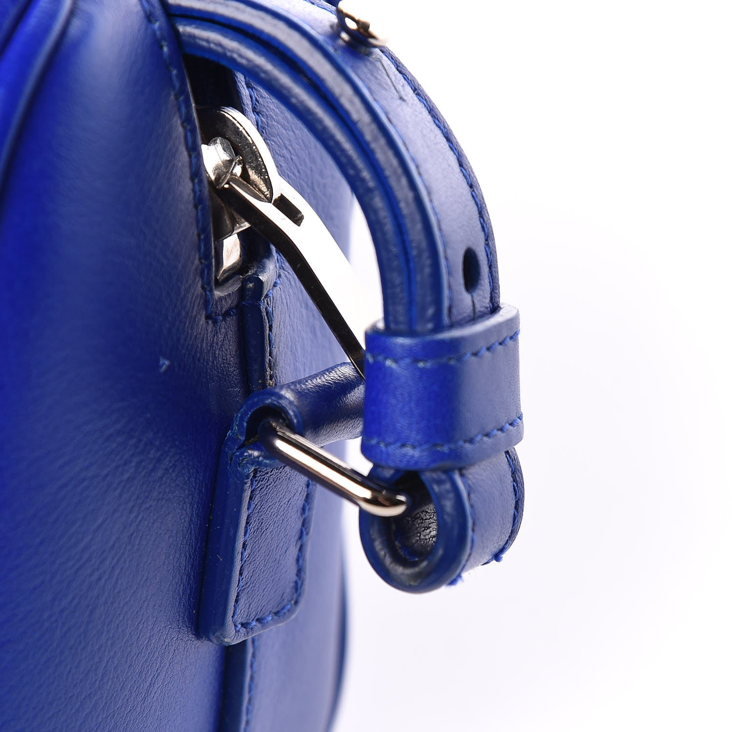 Saint Laurent Calfskin Toy Classic Duffle Blue 16 of 18
