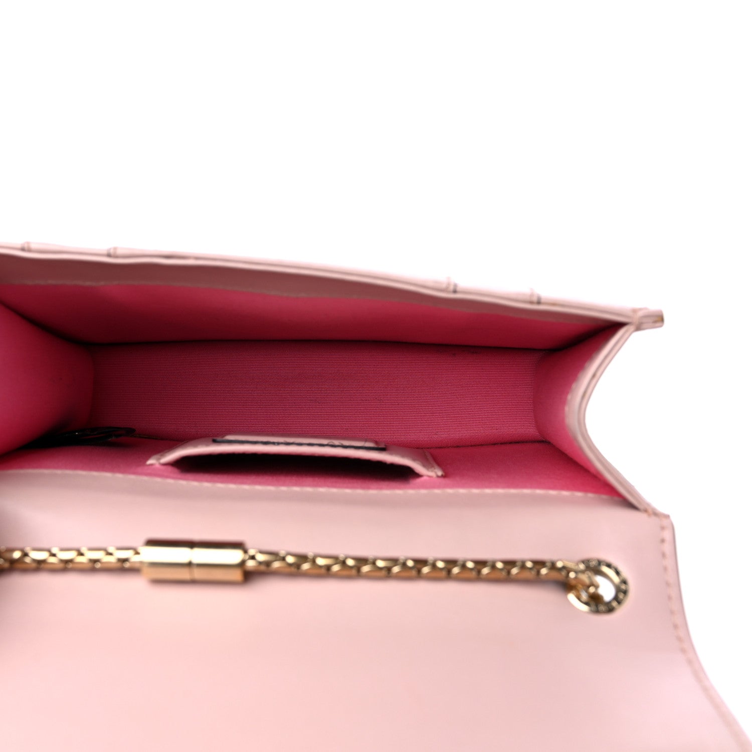 Bulgari Calfskin Small Serpenti Forever Snake Strap Crossbody Bag Light Pink 6 of 13