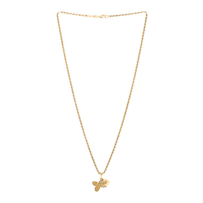 Chopard 18K Yellow Gold Yellow Sapphire Happy Fish Pendant Necklace 3 of 5