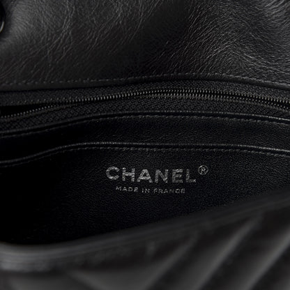 Chanel Aged Calfskin Chevron Quilted 2.55 Reissue Mini Flap So Black 8 of 14