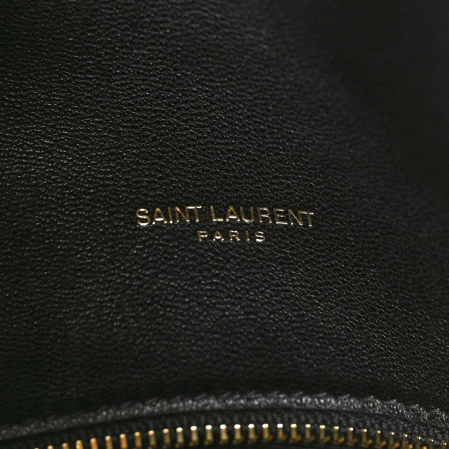 Saint Laurent Lambskin Quilted Tri-Metal Small Loulou Puffer Monogram Chain Satchel Black 7 of 12