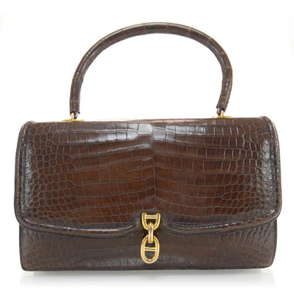 Hermes Porosus Crocodile Chaine d'Ancre Bag 1 of 6