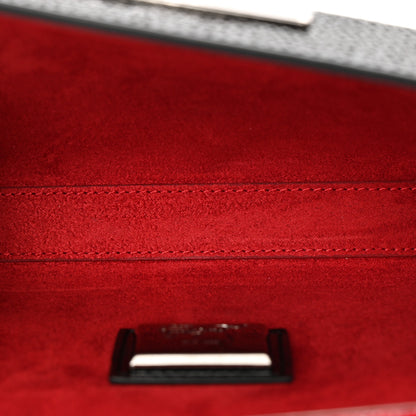 Christian Louboutin Patent Calfskin Crystal Vanite Small Clutch Black 5 of 9