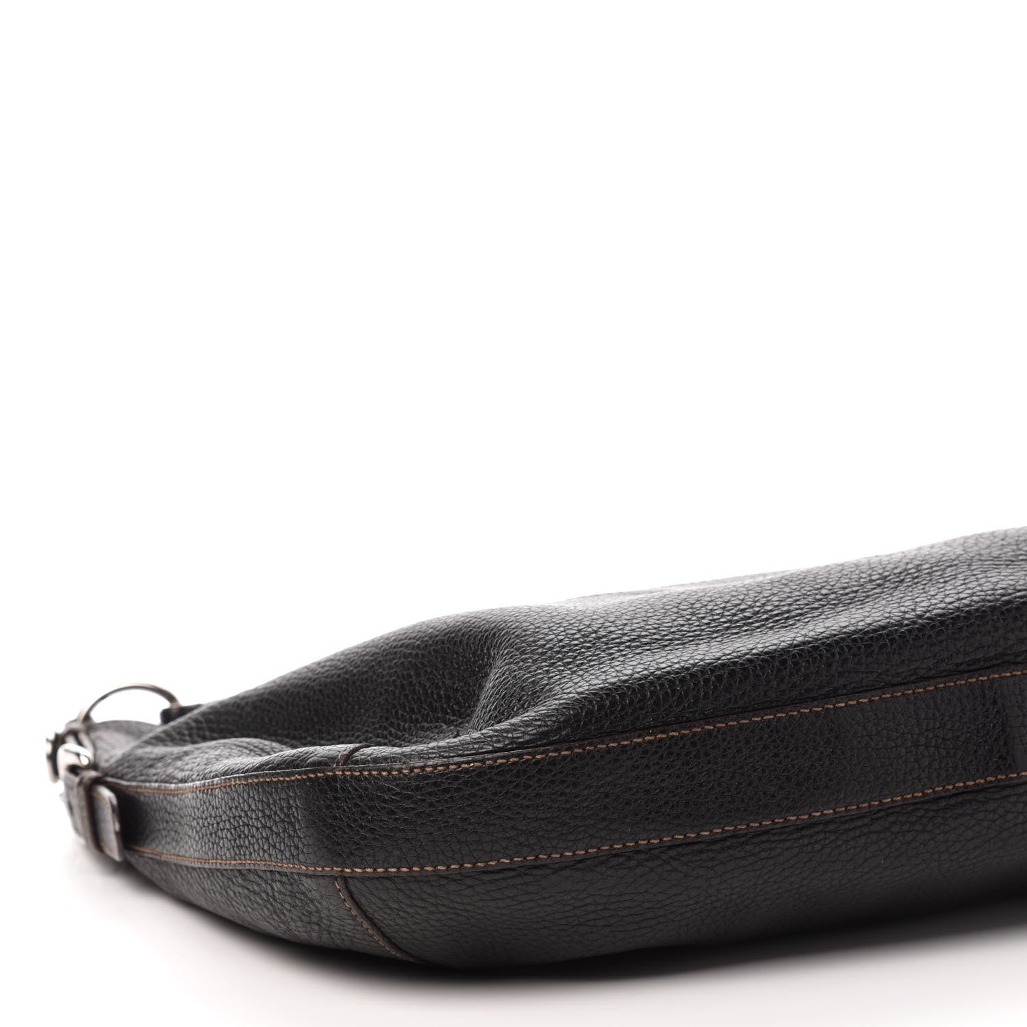 Prada Vitello Daino Hobo Black 6 of 16