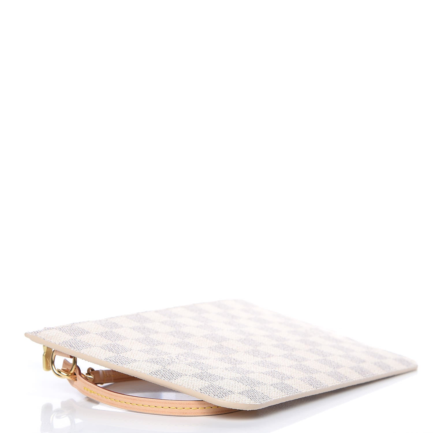 Louis Vuitton Damier Azur Neverfull MM GM Pochette Rose Ballerine 4 of 7