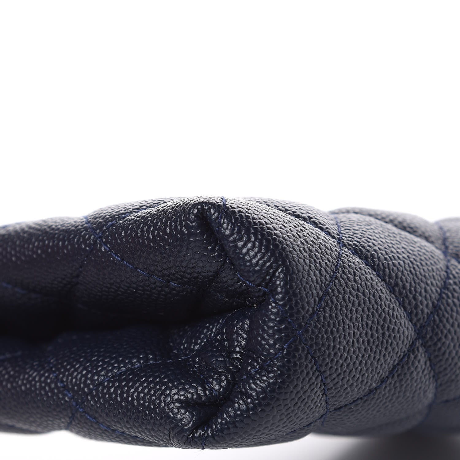 Chanel Caviar Quilted Small Pouch Navy 6 of 11