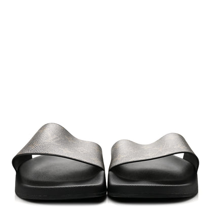 Louis Vuitton Rubber Monogram Mens Waterfront Mules 10 Macassar 3 of 10