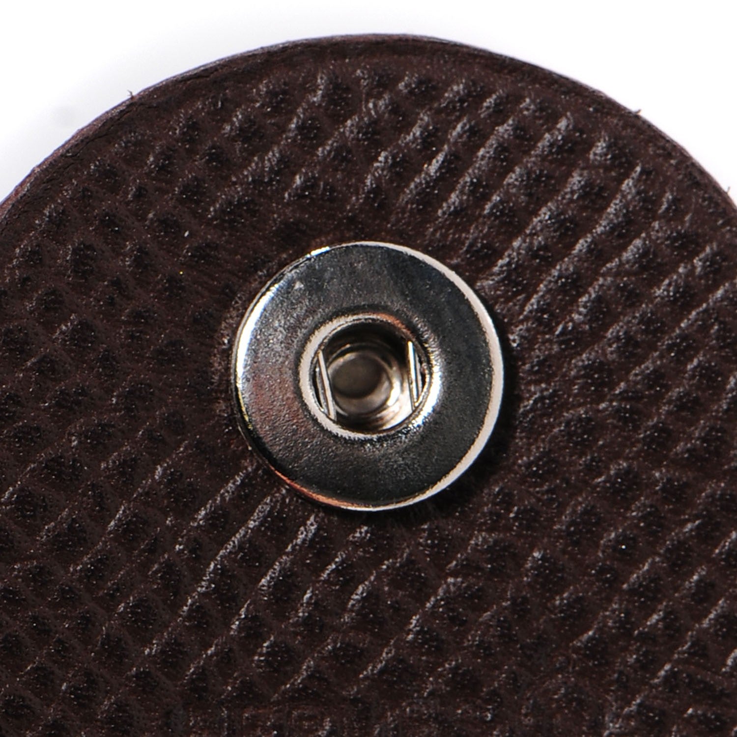 Hermes Epsom Petit H Ajoure Reversible Cuff Orange Chocolate 7 of 8