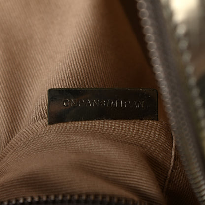 Burberry Metallic Supernova Check Patent Bowling Bag Pewter 8 of 20