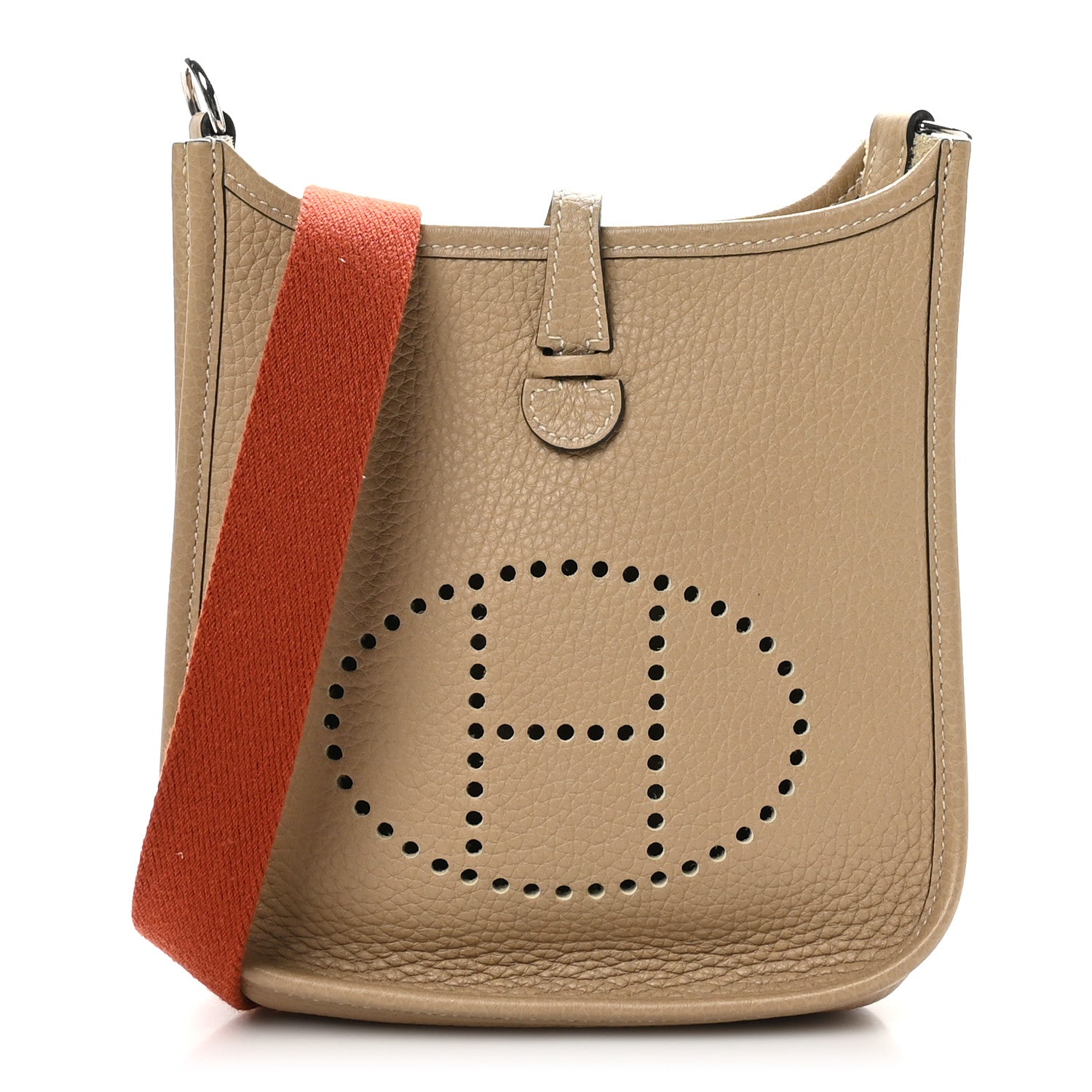 Hermes Taurillon Clemence Amazone Evelyne TPM Trench Cuivre 1 of 10