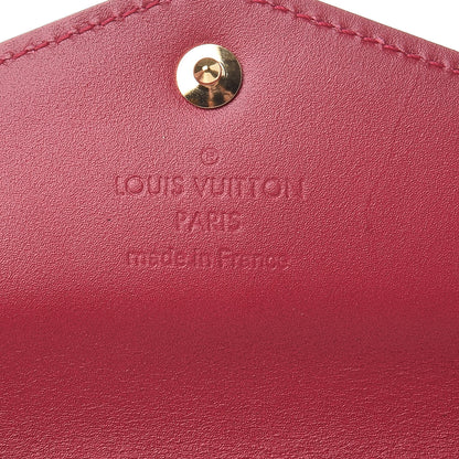 Louis Vuitton Patent Daily Organizer Wallet Insert Rose Indien 6 of 6