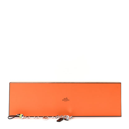 Hermes Palladium Box Bijou De Sac Bag Charm Black 4 of 4