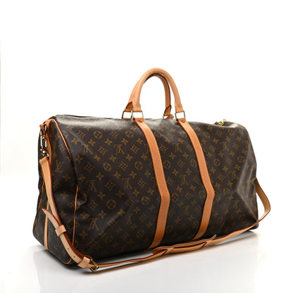 Louis Vuitton Monogram Keepall Bandouliere 55 3 of 15