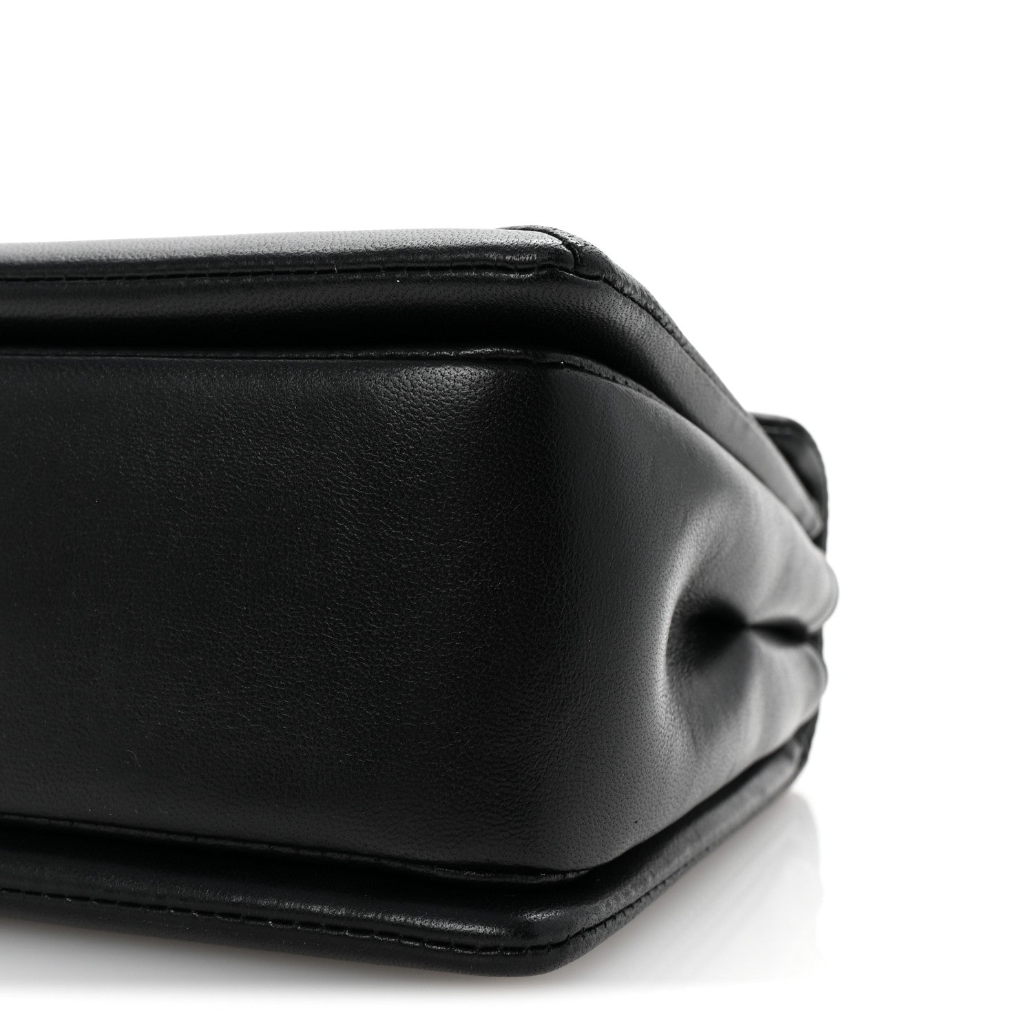 Valentino Garavani Nappa One Stud Chain Clutch Black 9 of 9
