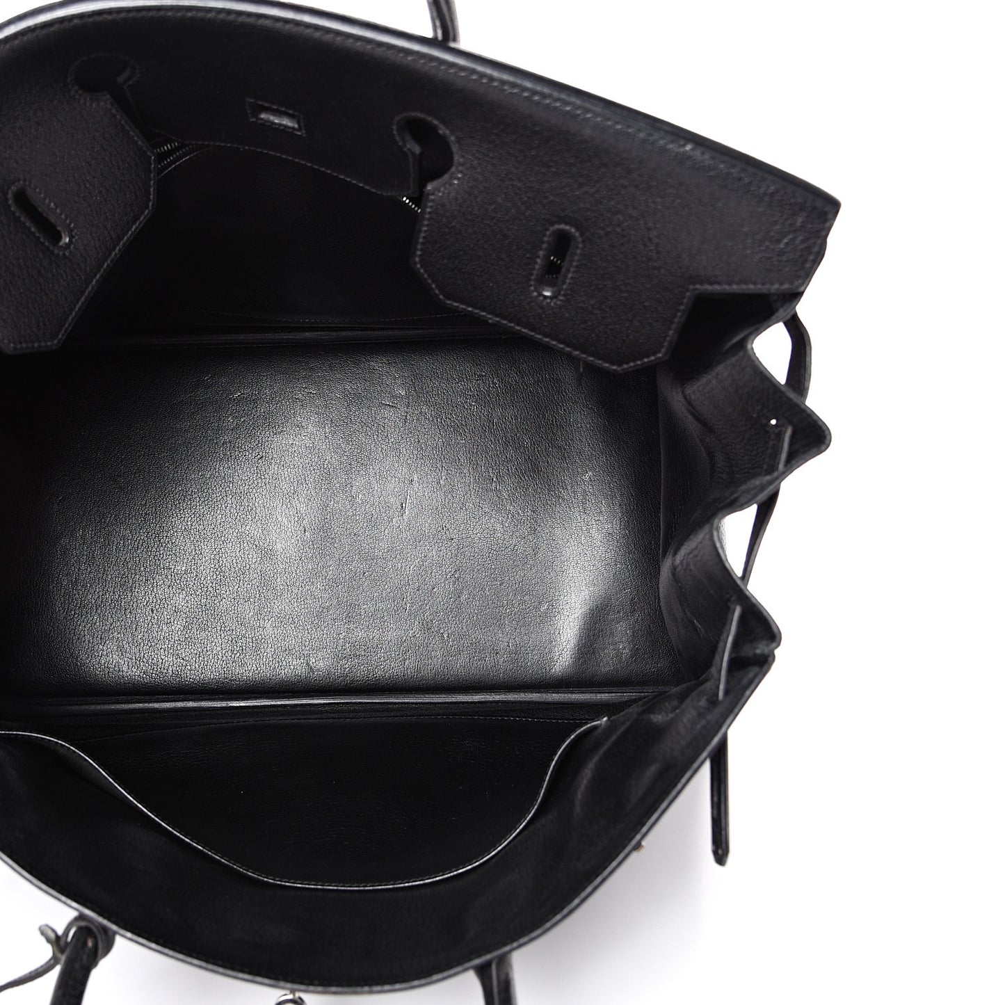 Chevre De Coromandel Birkin 40 Black