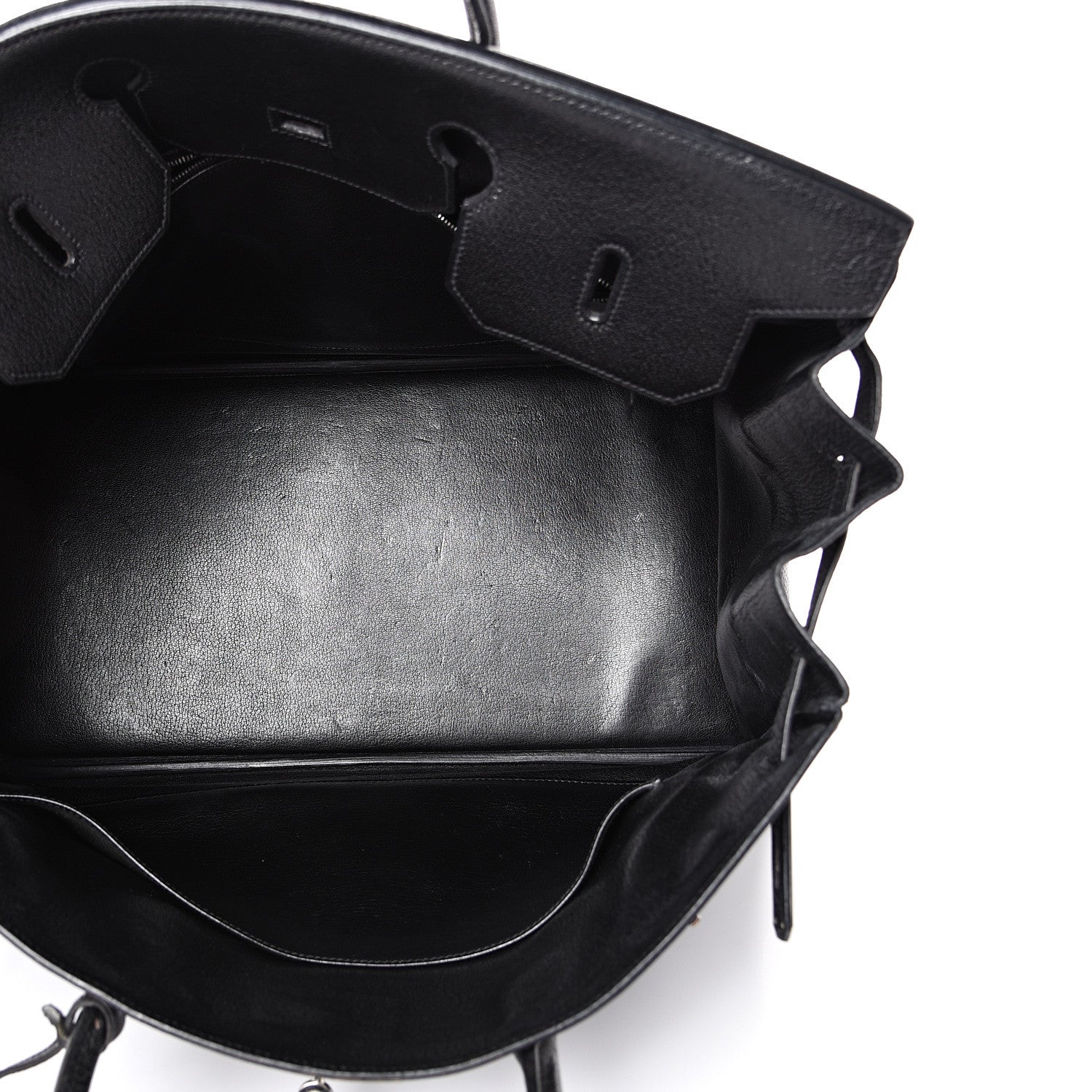 Hermes Chevre De Coromandel Birkin 40 Black 4 of 26