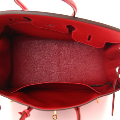 Hermes Epsom Birkin 35 Rouge Casaque 5 of 10
