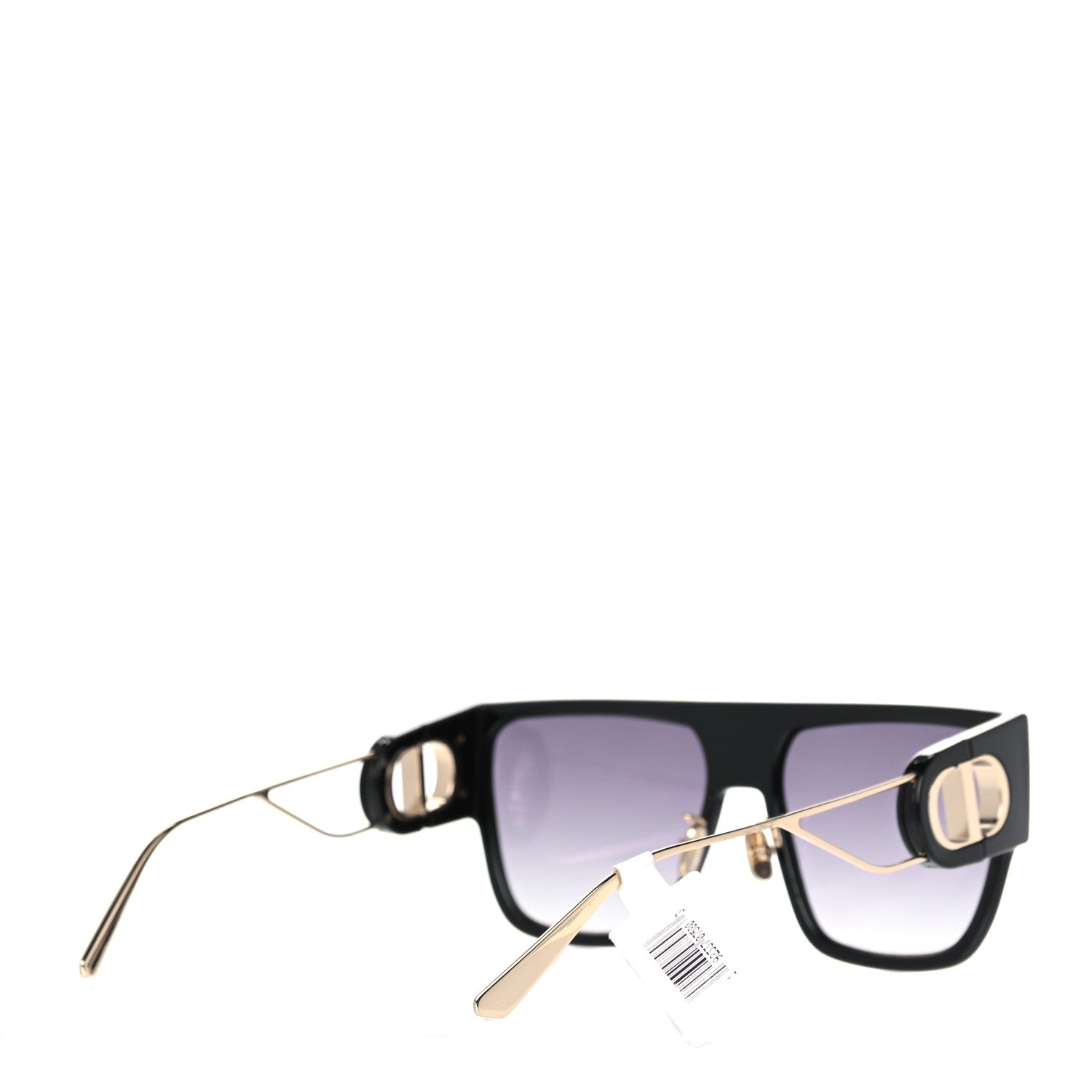 Christian Dior Acetate Square 30 Montaigne Sunglasses Black 4 of 7