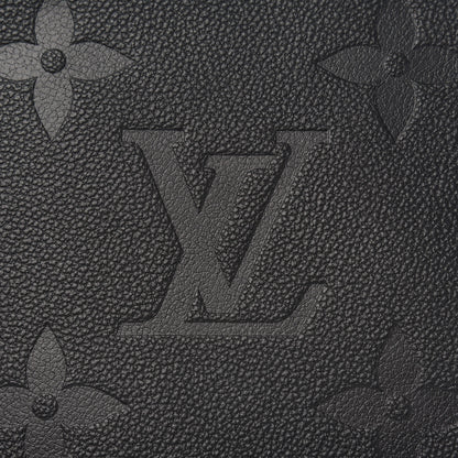 Louis Vuitton Empreinte Monogram Giant Neverfull MM Pochette Black 6 of 6