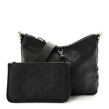 Louis Vuitton Empreinte Carryall PM Black 3 of 10