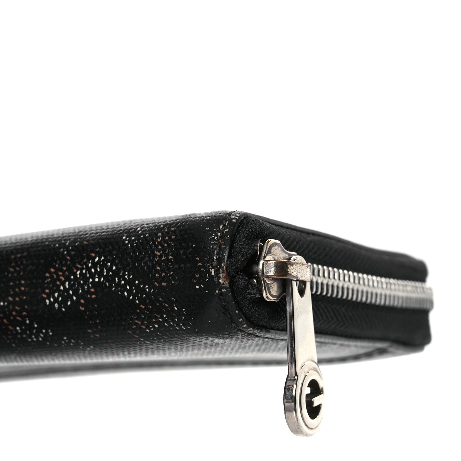 Goyard Goyardine Matignon Zip Around GM Wallet Black 9 of 10