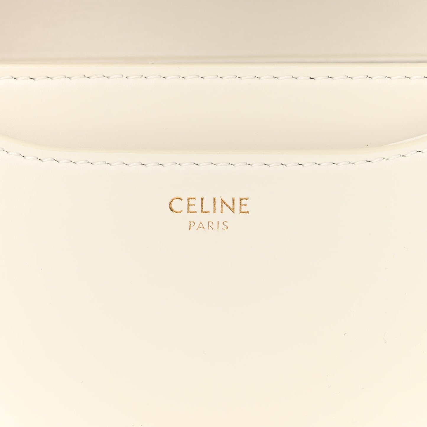 Satinated Calfskin Besace Small 16 White