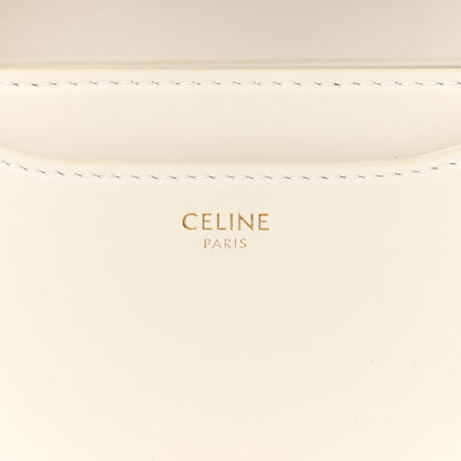 Celine Satinated Calfskin Besace Small 16 White 6 of 11