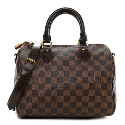 Louis Vuitton Damier Ebene Speedy Bandouliere 25 1 of 11