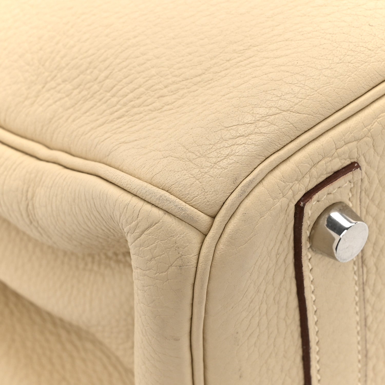 Hermes Taurillon Clemence Birkin 30 Parchemin 13 of 17