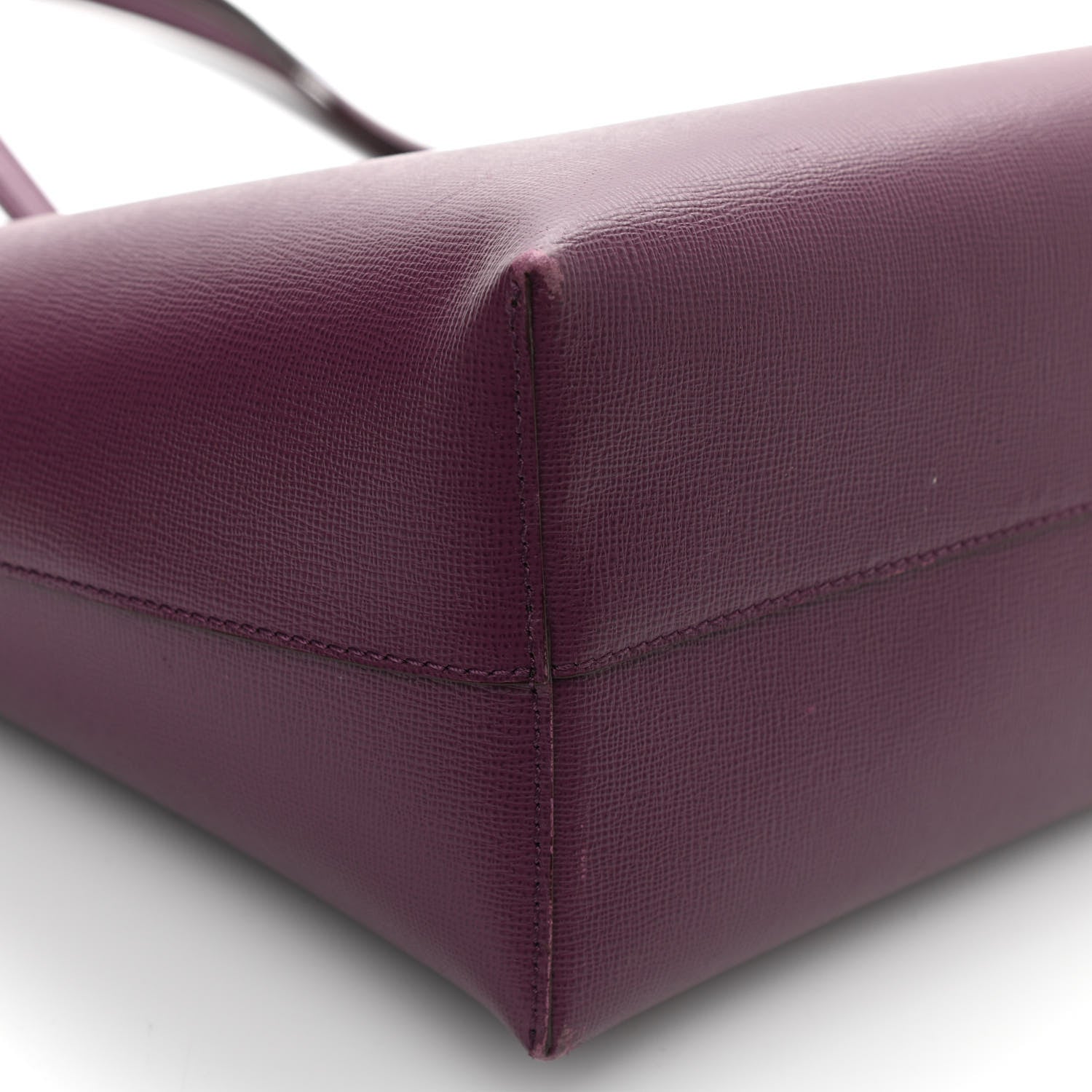 Tom Ford Grained Calfskin Small T Tote Bordeaux 12 of 13