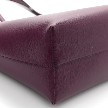 Tom Ford Grained Calfskin Small T Tote Bordeaux 12 of 13