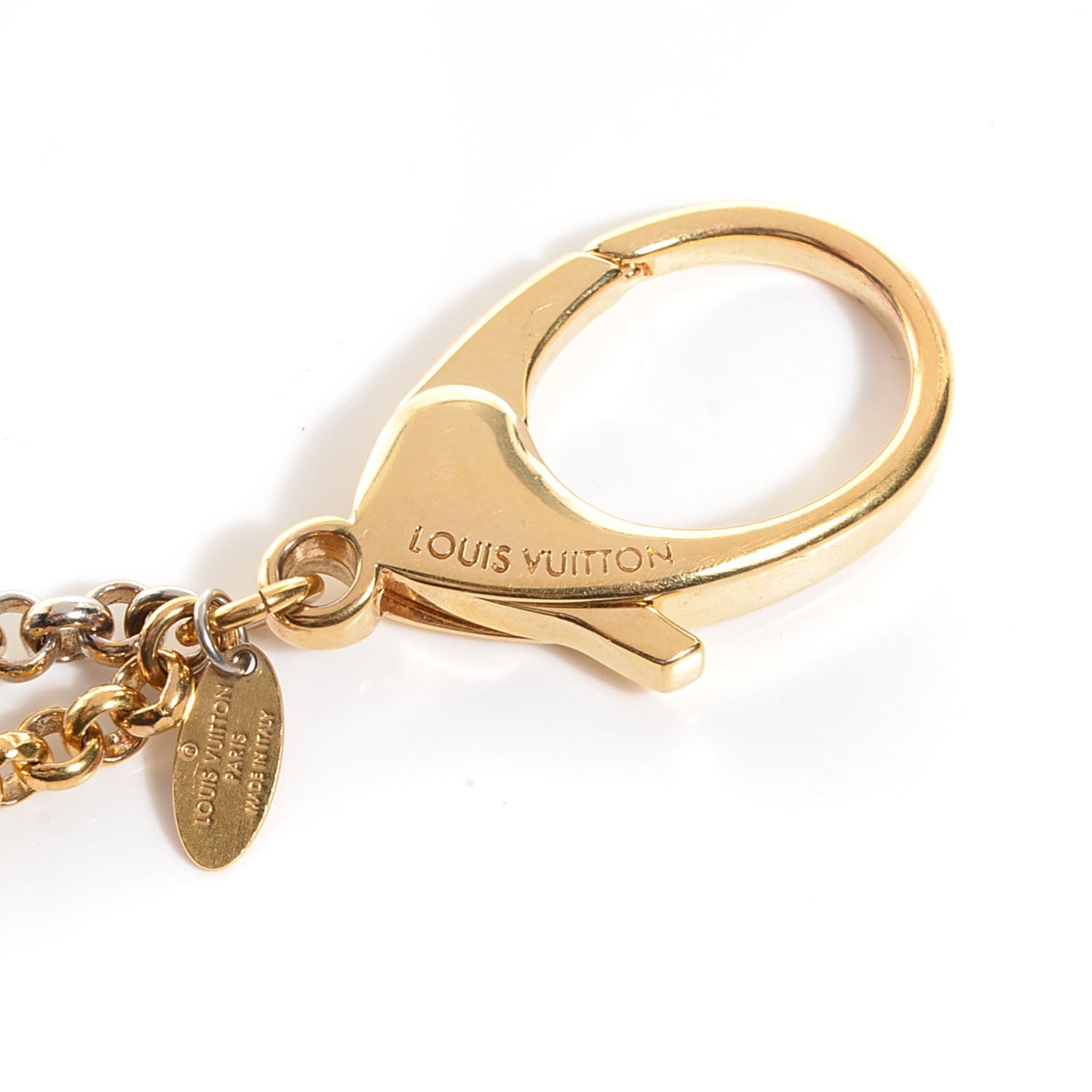Louis Vuitton Stipply Flower Bag Charm Tortoise 4 of 7