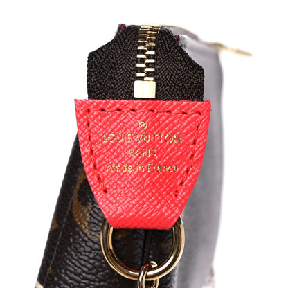 Louis Vuitton Monogram 2021 Christmas Animation London Mini Pochette Accessories Red 7 of 10