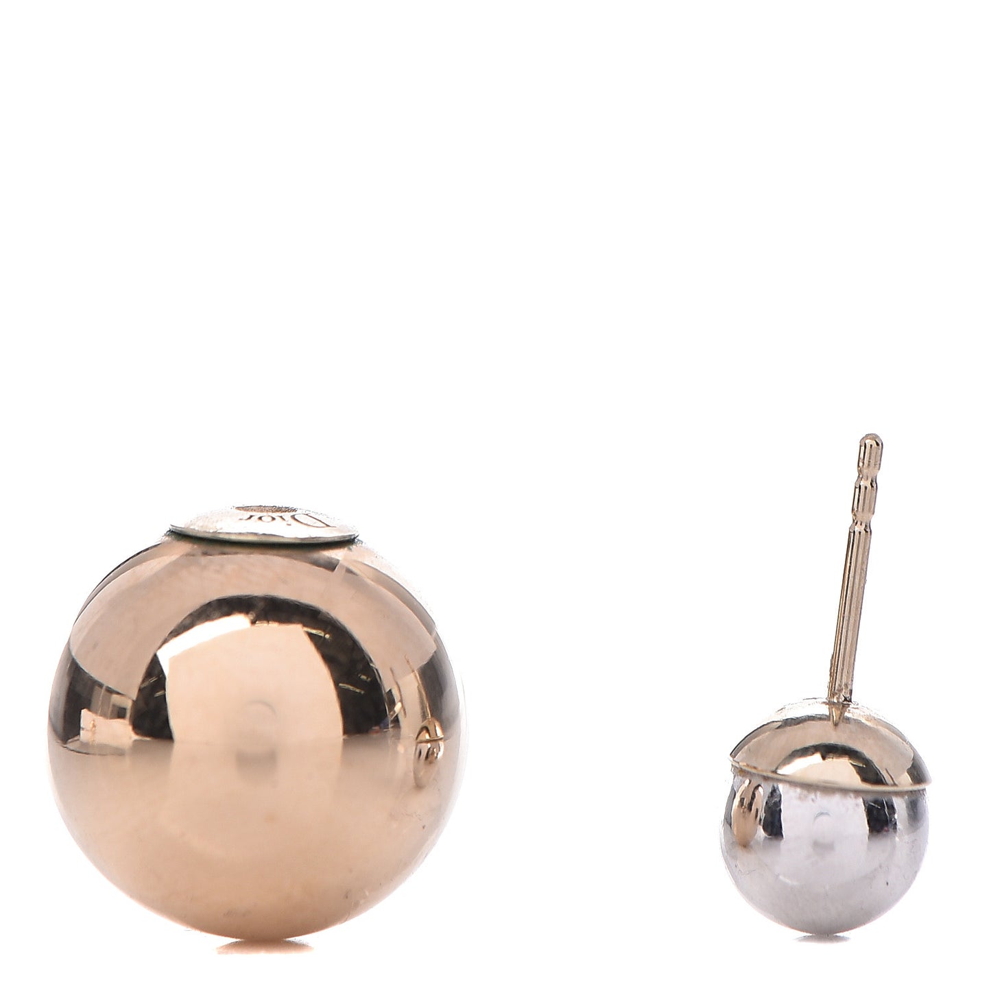 Mise En Dior Tribal Earrings Gold Silver