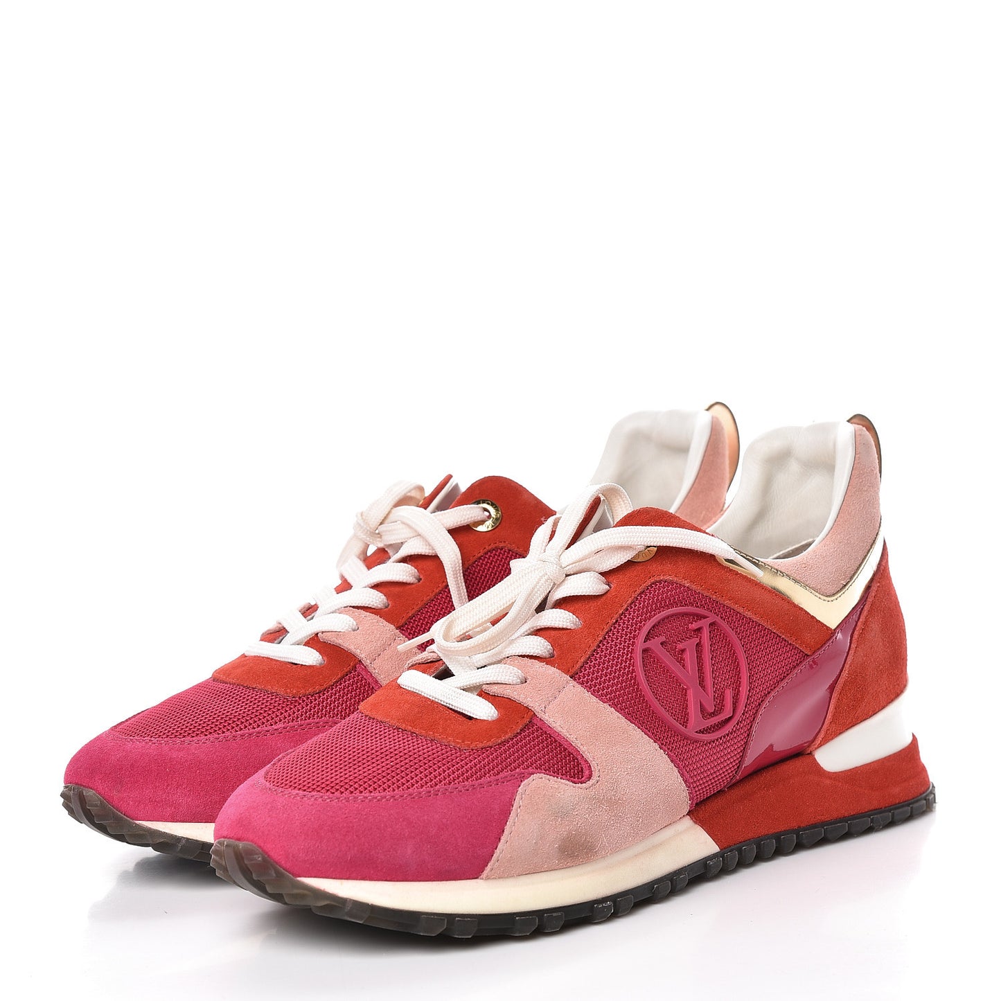 Suede Run Away Sneakers 40 Fuchsia Rouge