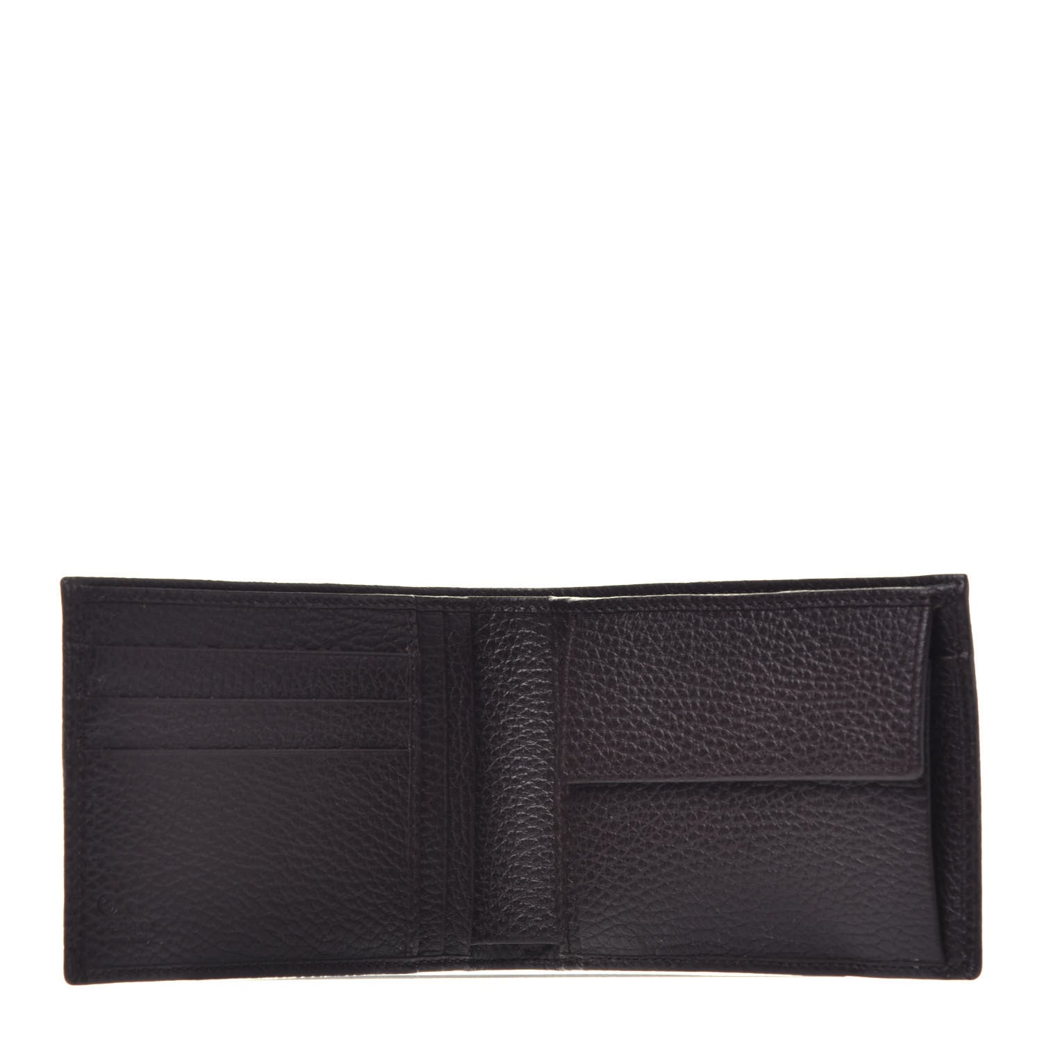 Gucci Monogram Bi-Fold Wallet Beige Dark Brown 5 of 6