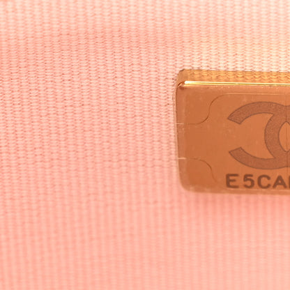 Chanel Caviar Quilted Camellia Wallet On Chain WOC Light Pink 8 of 12