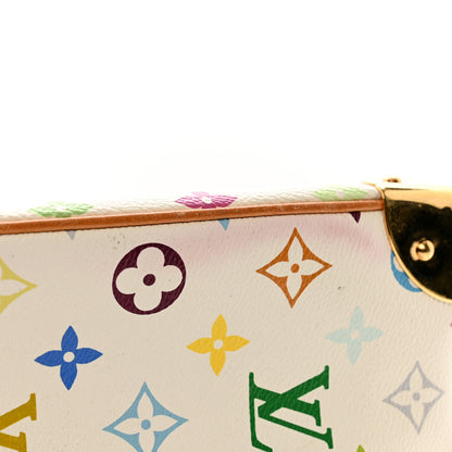 Louis Vuitton LOUIS VUITTON Monogram Multicolor Trouville White 10 of 10